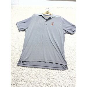 Peter Millar Summer Comfort Oklahoma State University Polo S/S EUC Men's XL